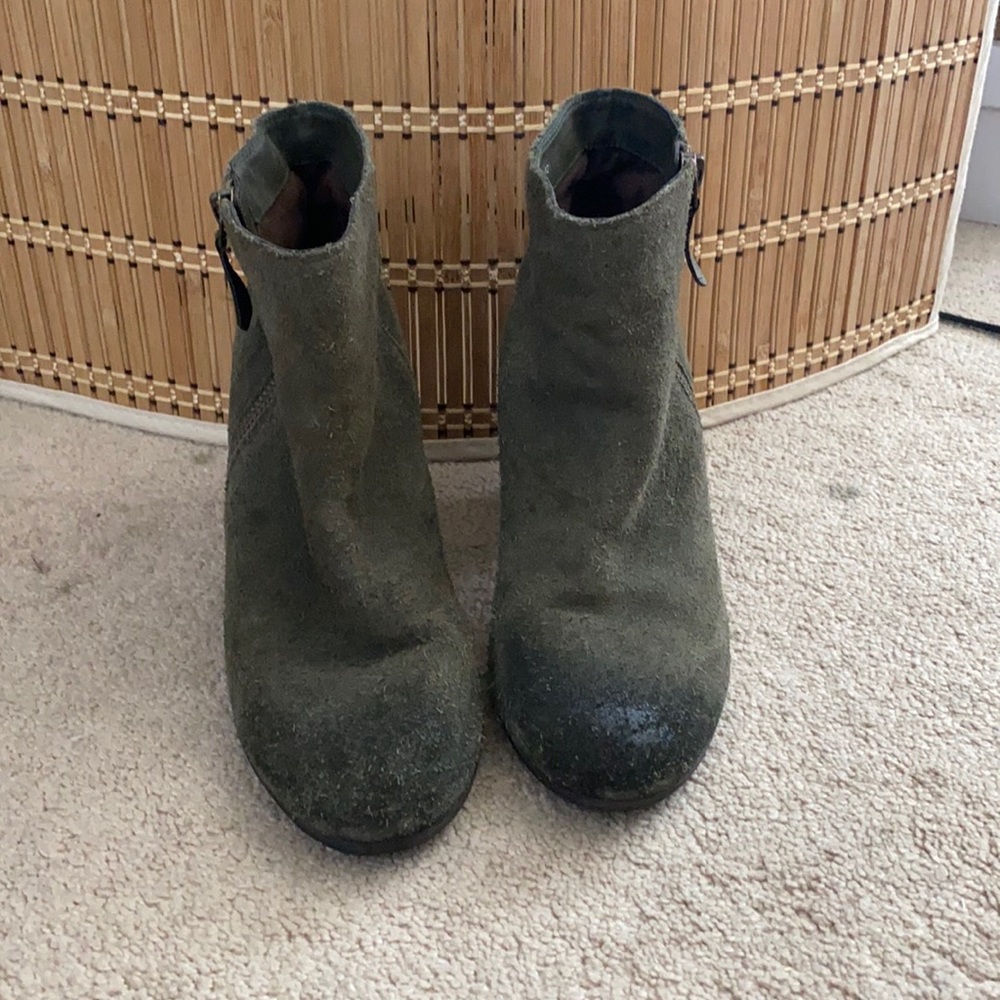Bp ankle bootie (dark / forest green) size 7.5